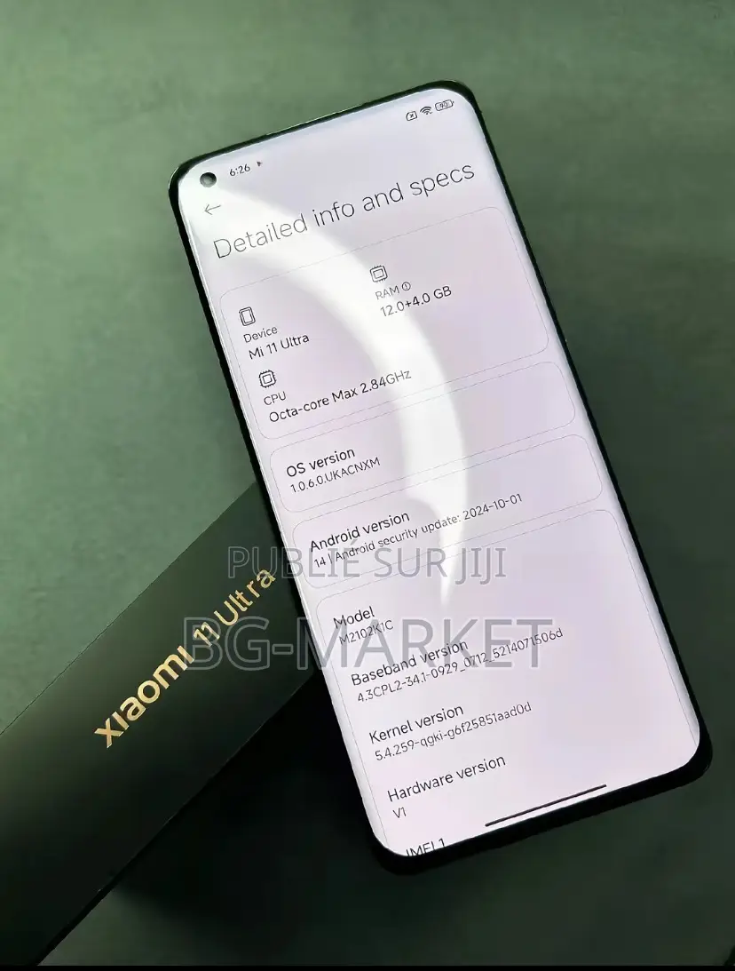 New Xiaomi Mi 11 Ultra 512 GB Black