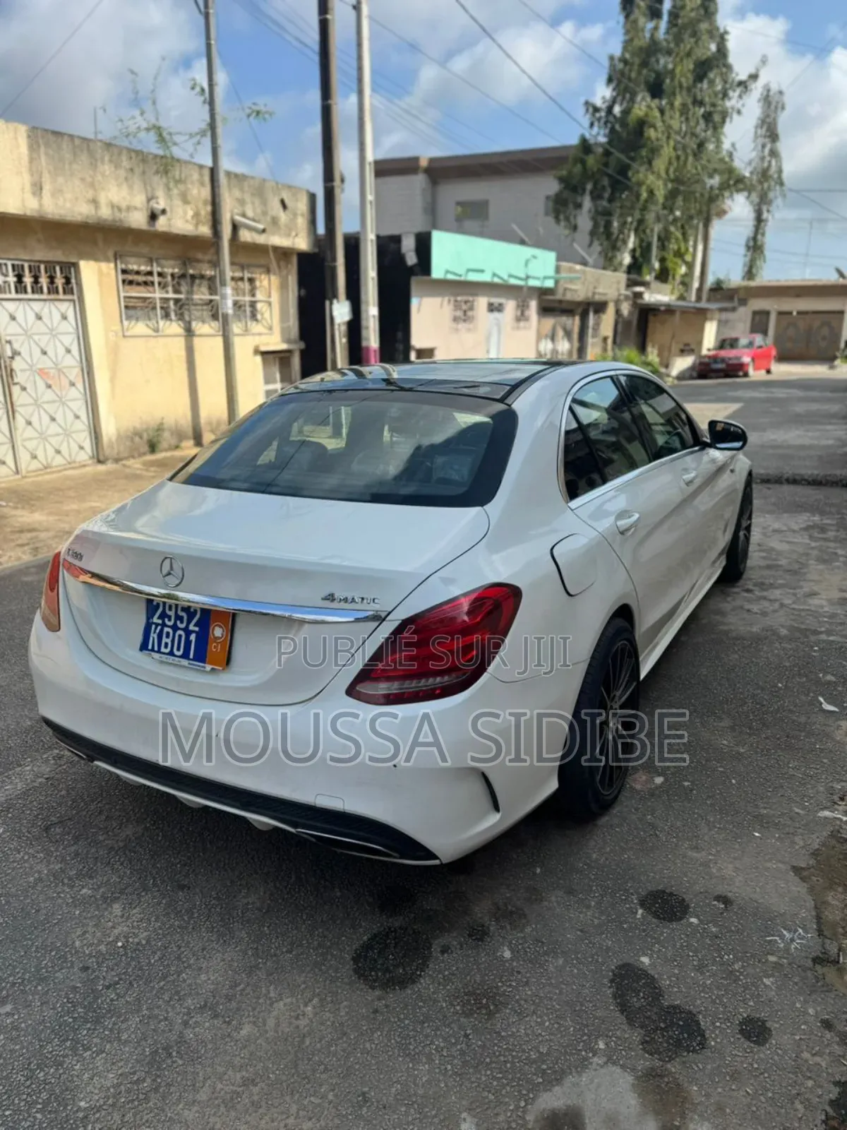 Mercedes-Benz C300 Base 4Matic Coupe AWD (2.0L 4cyl 7A) 2017 Blanc