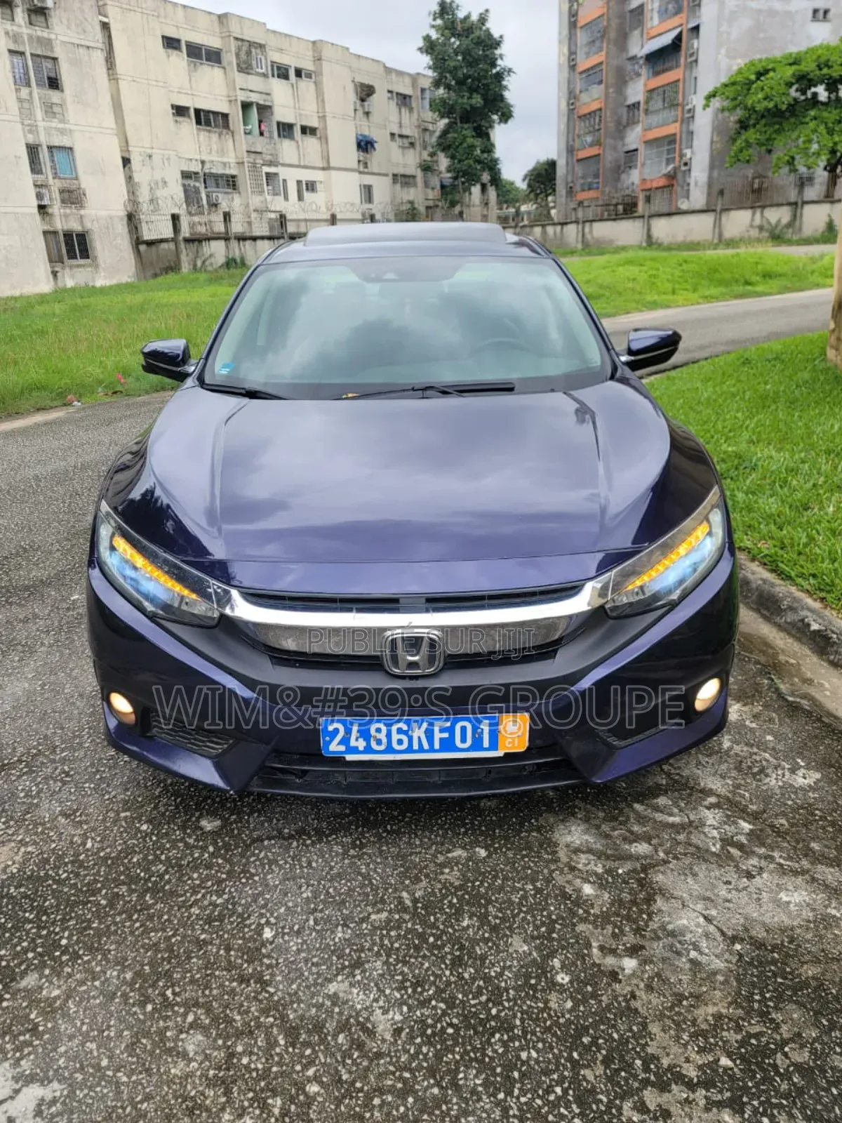 Honda Civic 2018 Blue