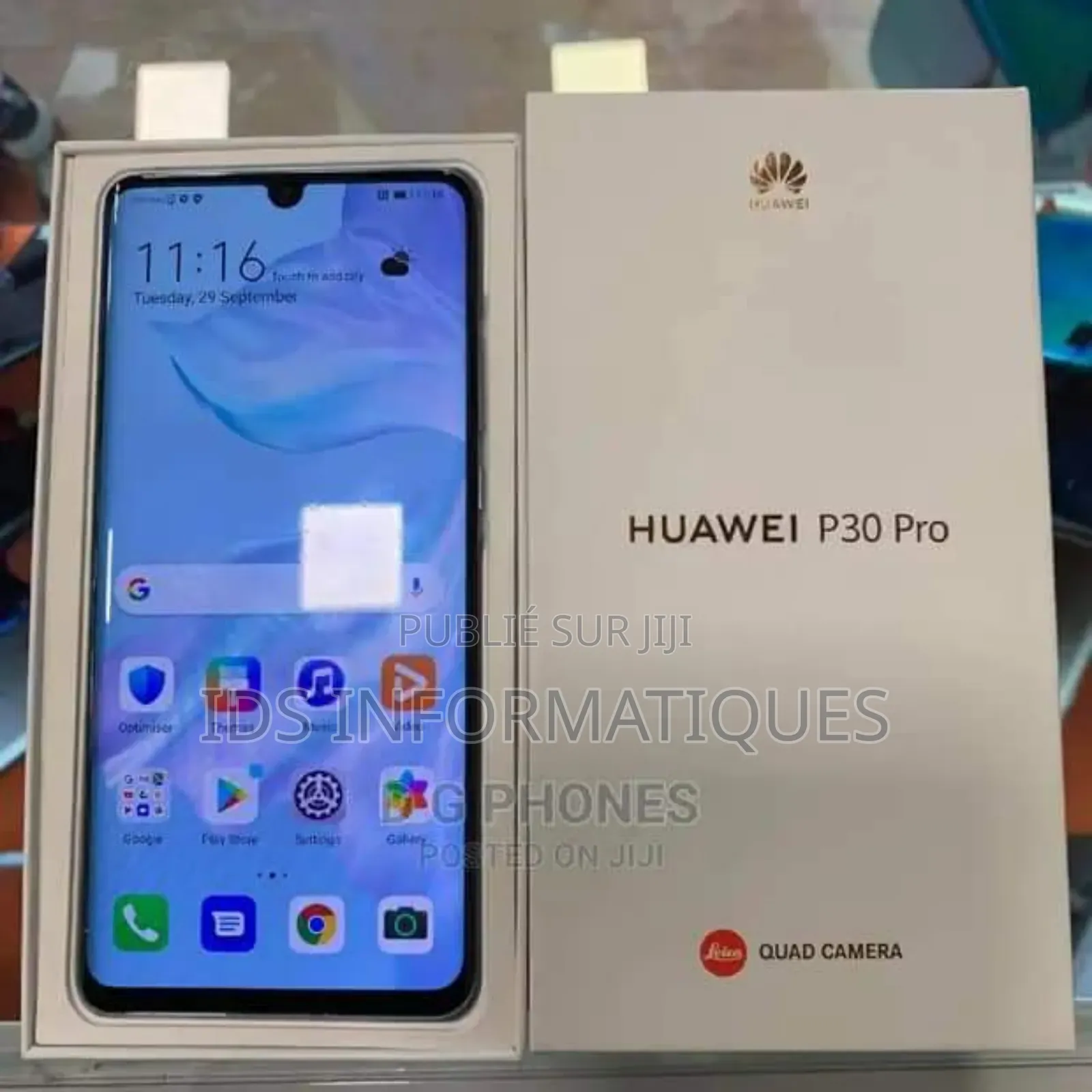 New Huawei P30 Pro 256 GB Blue