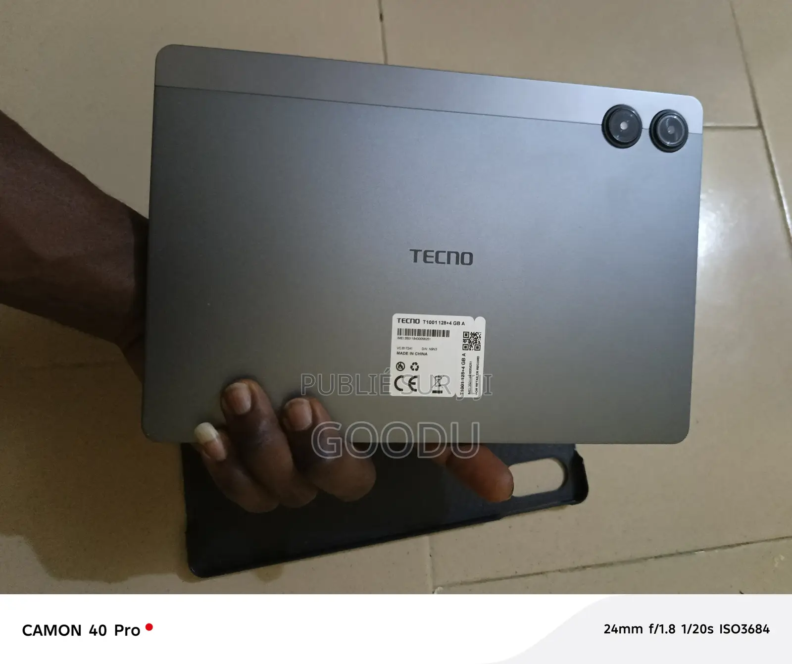 Tecno Megapad 10 128 GB Black