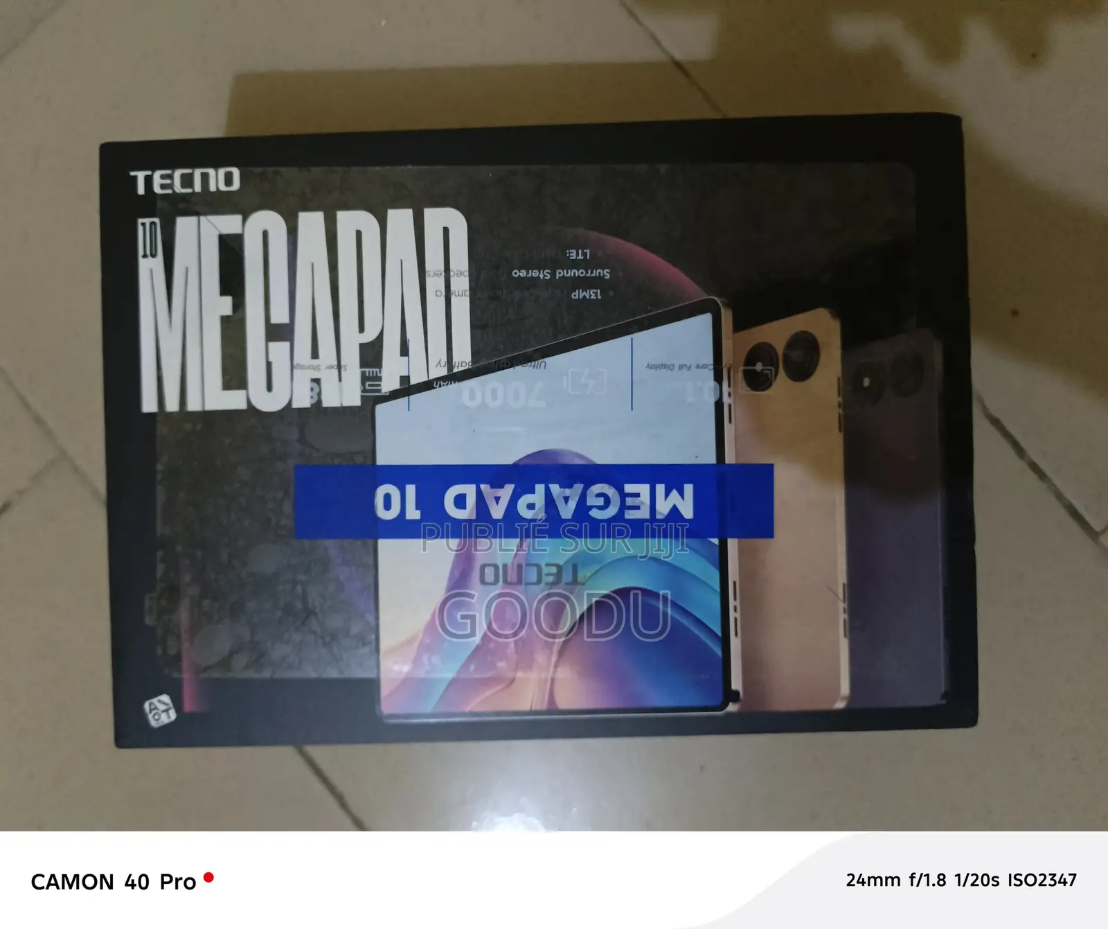 Tecno Megapad 10 128 GB Black