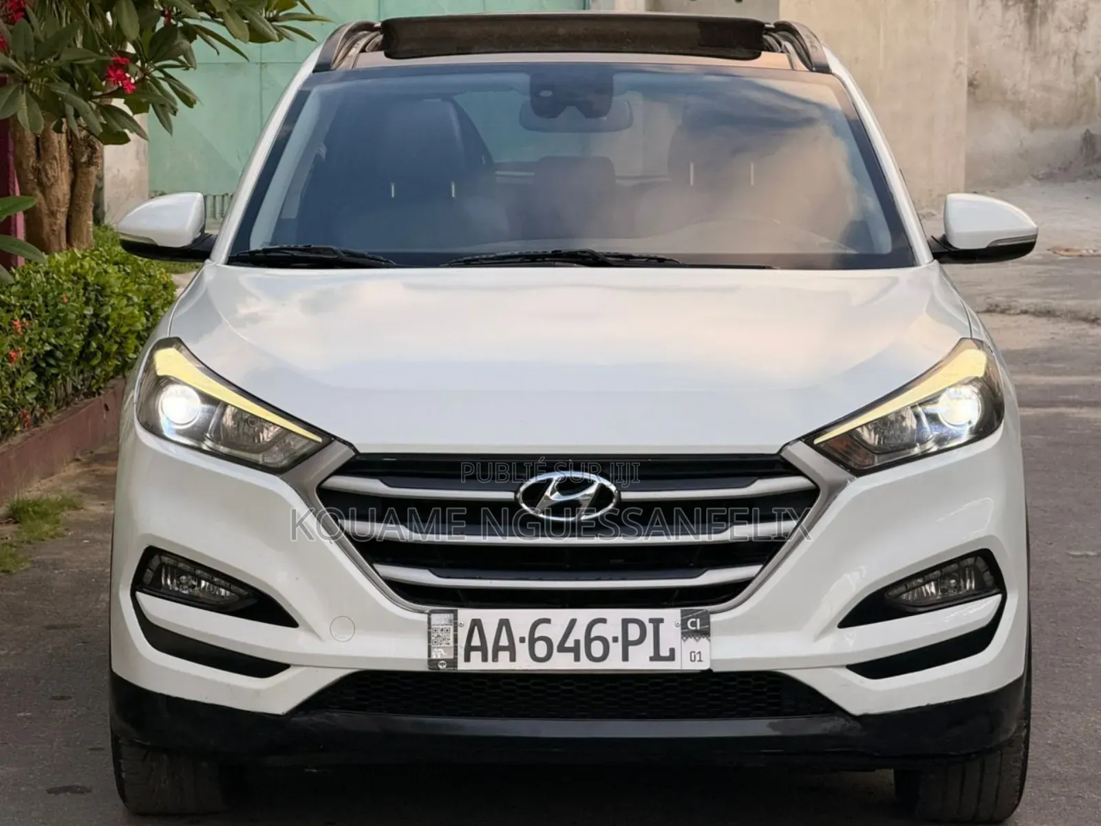 Hyundai Tucson 2017 Blanc