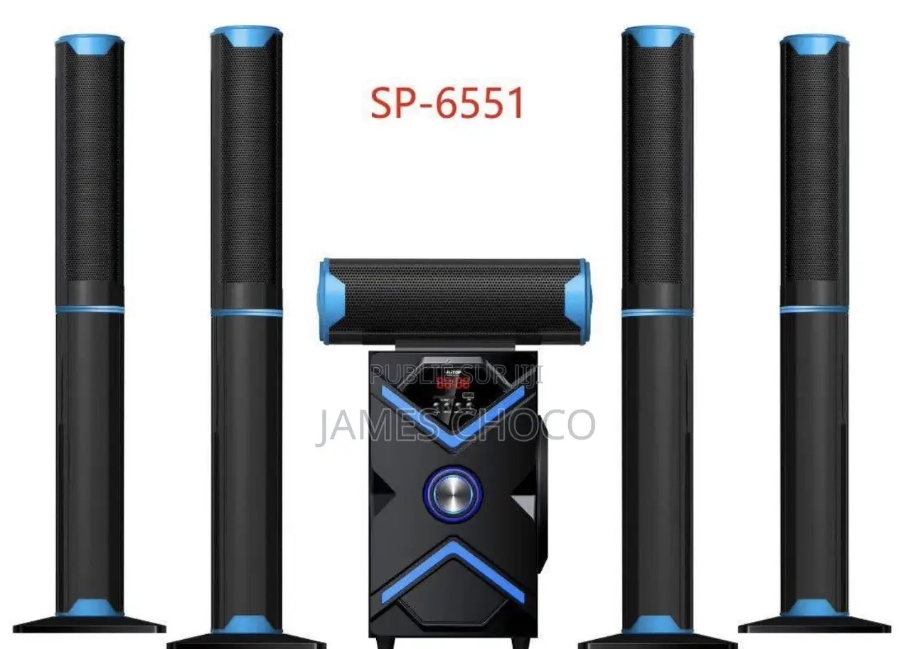 Alitop Woofer Sp-6551 – Chaîne Hifi – Noir – Garantie 03 Mois