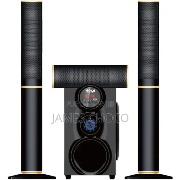 Woofer Home Cinéma Chaîne Hi-Fi - Bluetooth - Noir