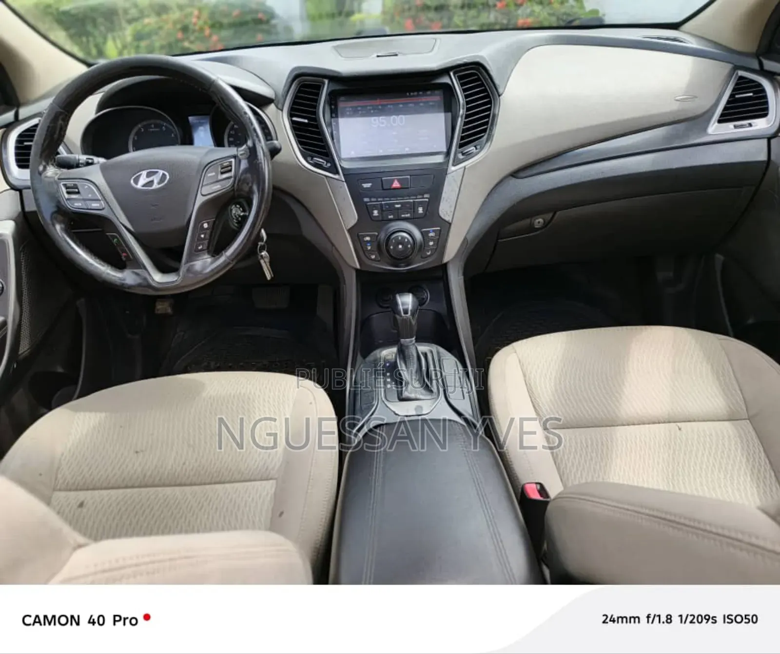 Hyundai Santa Fe 2017 Marron