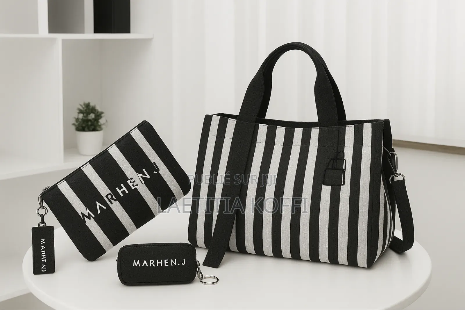 Sac À Main 3 en 1, Fait Main Signé Kal Design