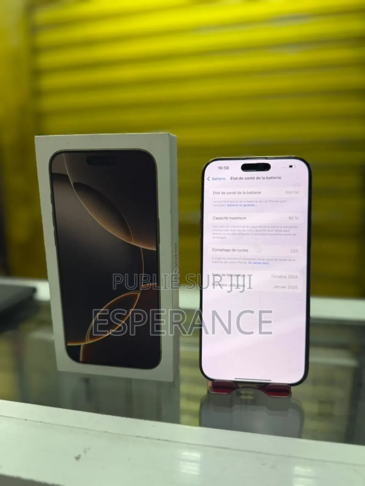 Apple iPhone 16 Pro Max 256 GB Doré