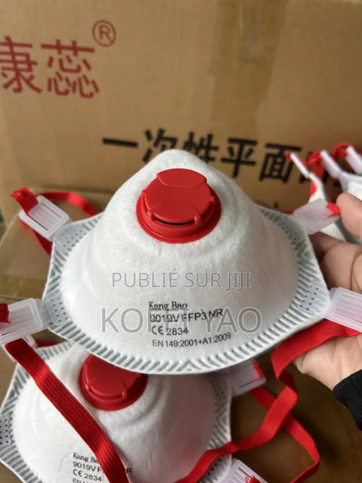 Paquet De 10 Masques De Respiration Ffp3