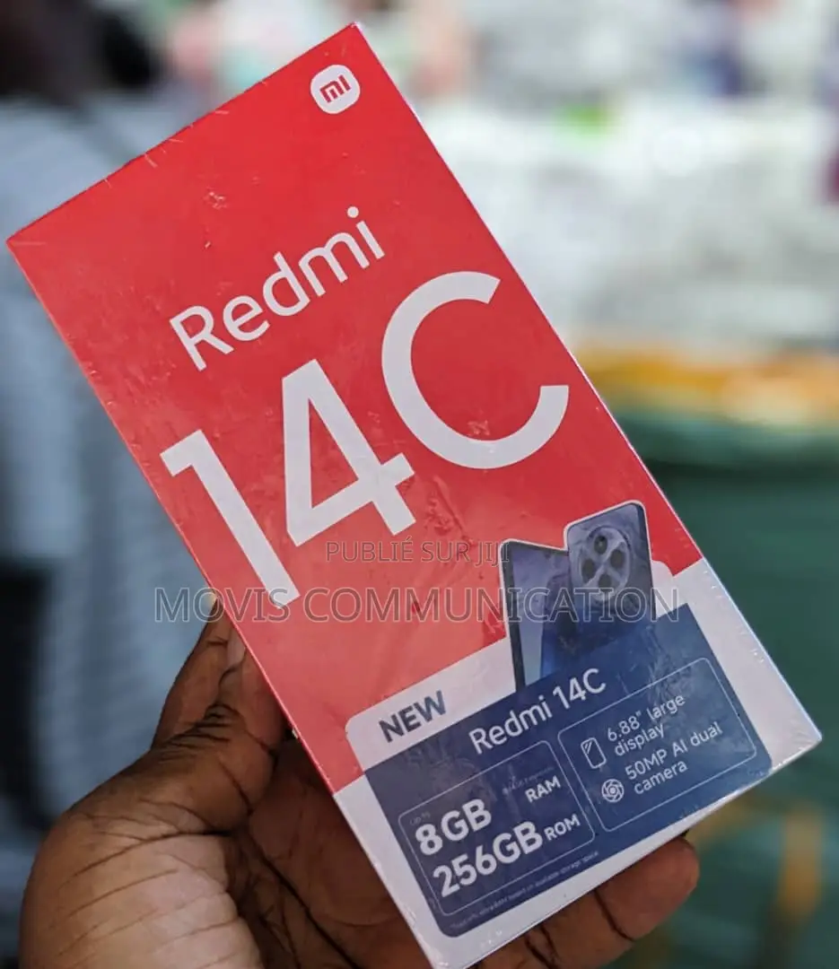 New Xiaomi Redmi 14C 256 GB Argenté