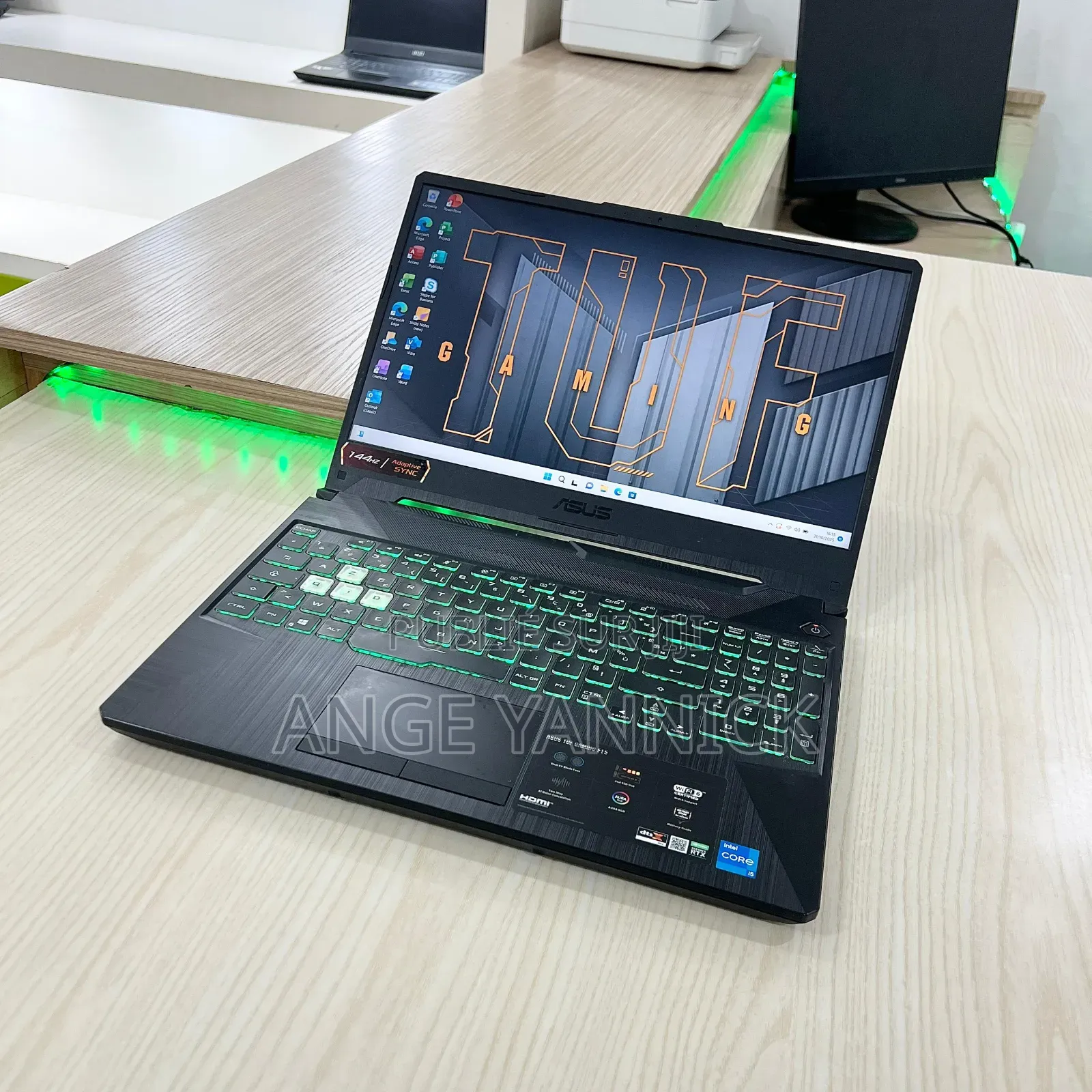 New Ordinateur Portable Asus TUF Dash F15 8GB Intel Core I5 SSD 512GB