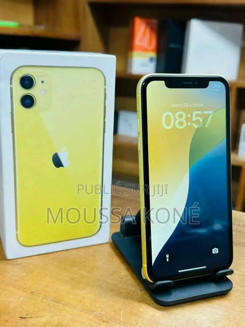 New Apple iPhone 11 128 GB Jaune