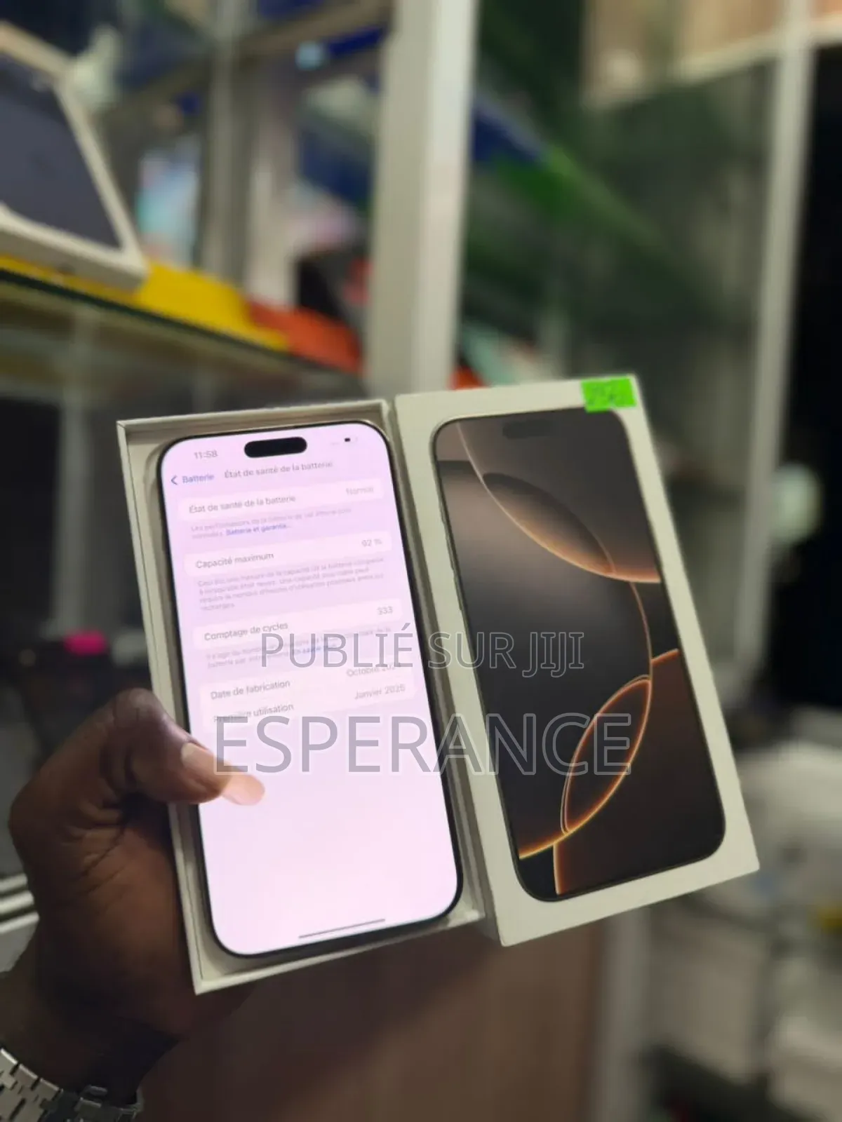 Apple iPhone 16 Pro Max 256 GB Doré