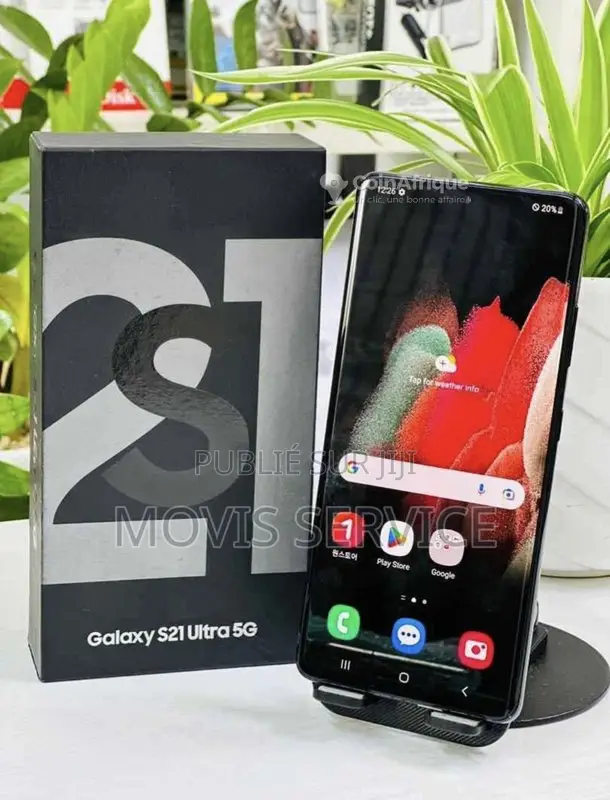 New Samsung Galaxy S21 Ultra 5G 256 GB Black