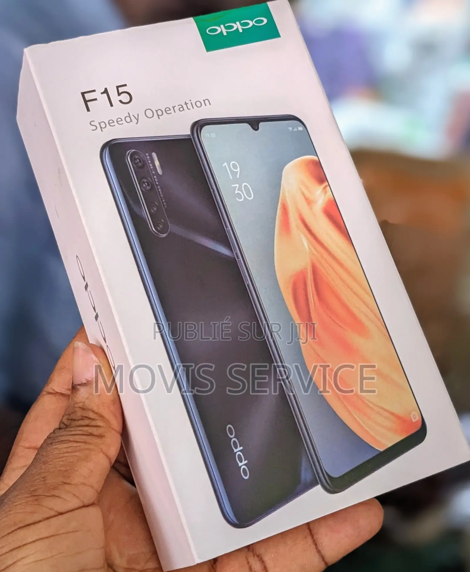 New Oppo F15 256 GB Black