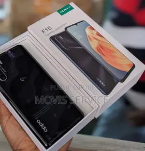New Oppo F15 256 GB Black