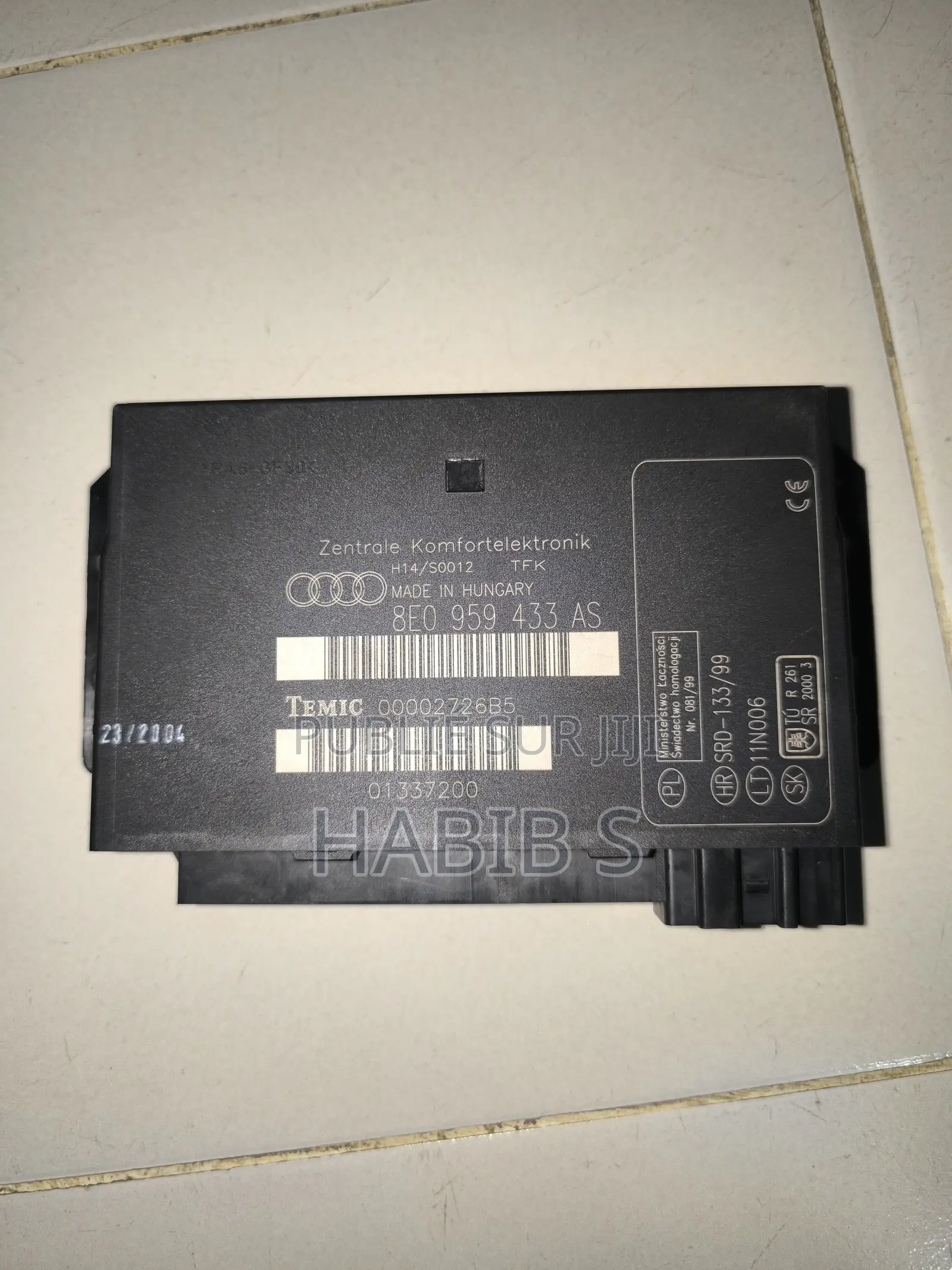 Module Confort Audi A4 8e B6 B7