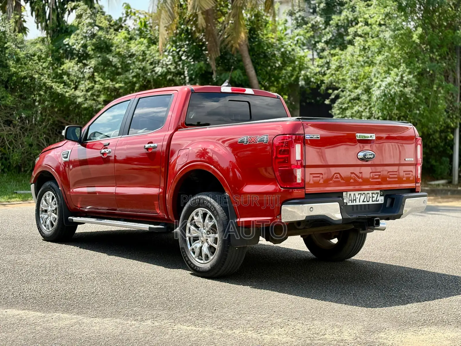 Ford Ranger Lariat 4x4 SuperCrew 5 ft. box 126.8 in. WB 2020 Rouge