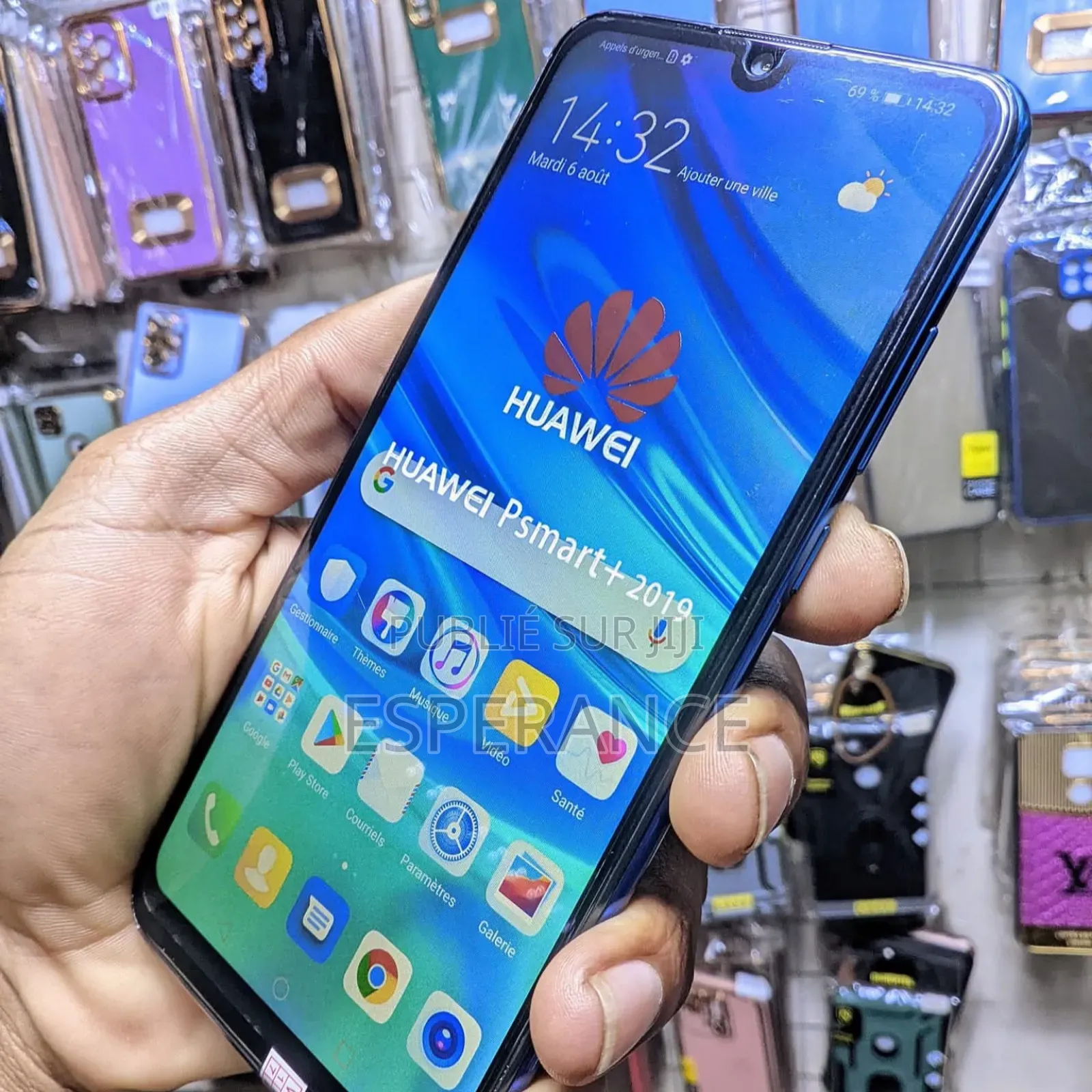 Huawei P Smart+ 2019 64 GB Blue