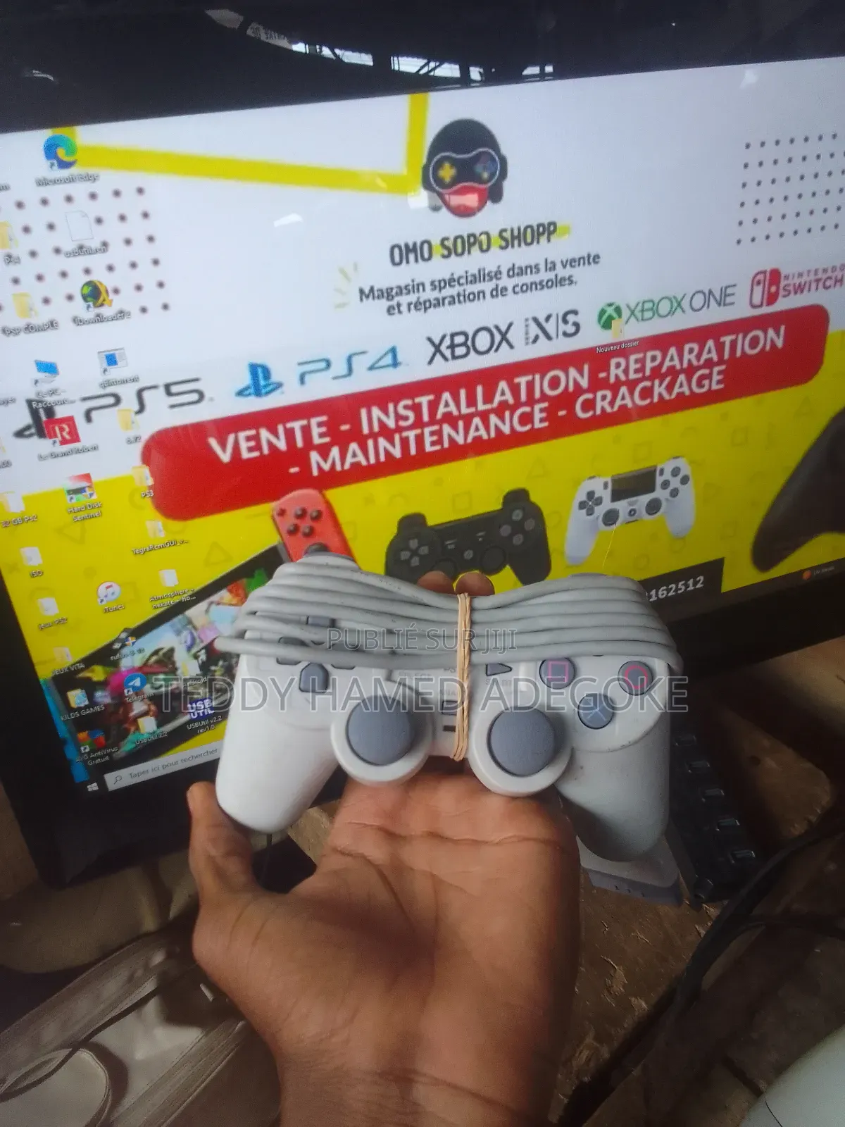 Manette Blanche Original Ps2