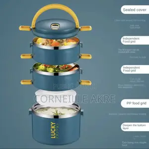 Boîte À Repas en Acier Inoxydable Pour Bureau