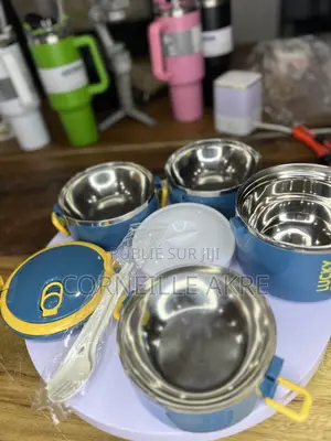 Boîte À Repas en Acier Inoxydable Pour Bureau