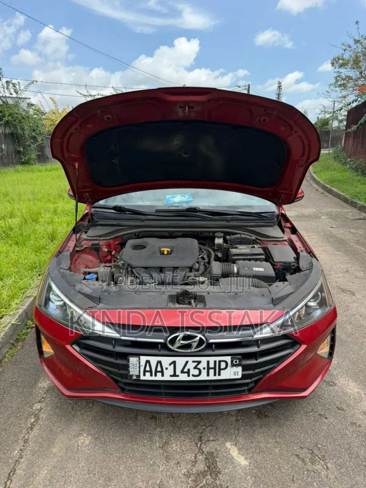 Hyundai Elantra 2020 Rouge