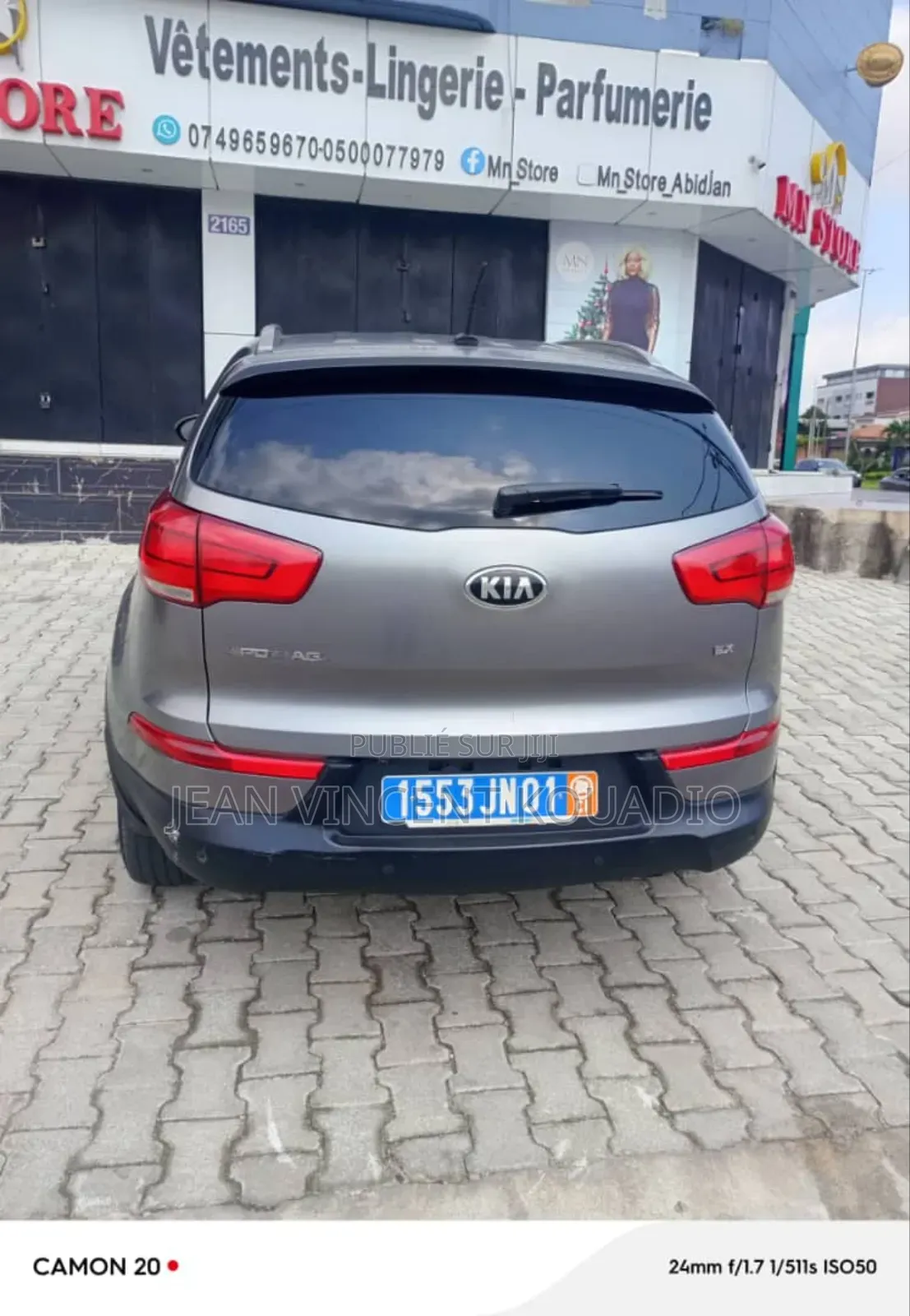 Kia Sportage EX 4dr SUV (2.4L 4cyl 6A) 2014 Argenté