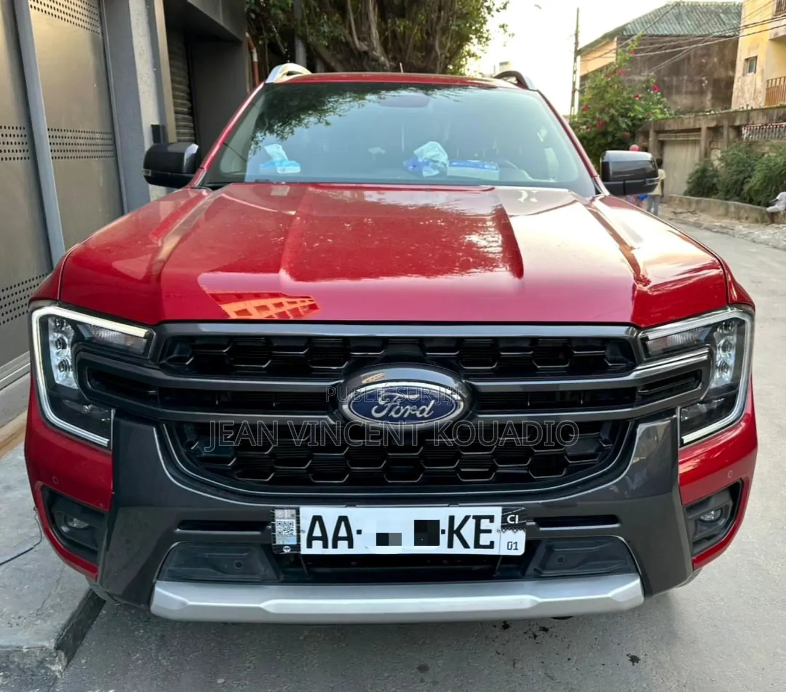 New Ford Ranger LARIAT 2WD SuperCrew 5' Box 2025 Rouge