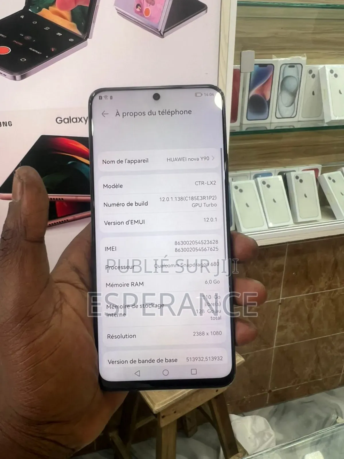 New Huawei Nova Y90 128 GB Black