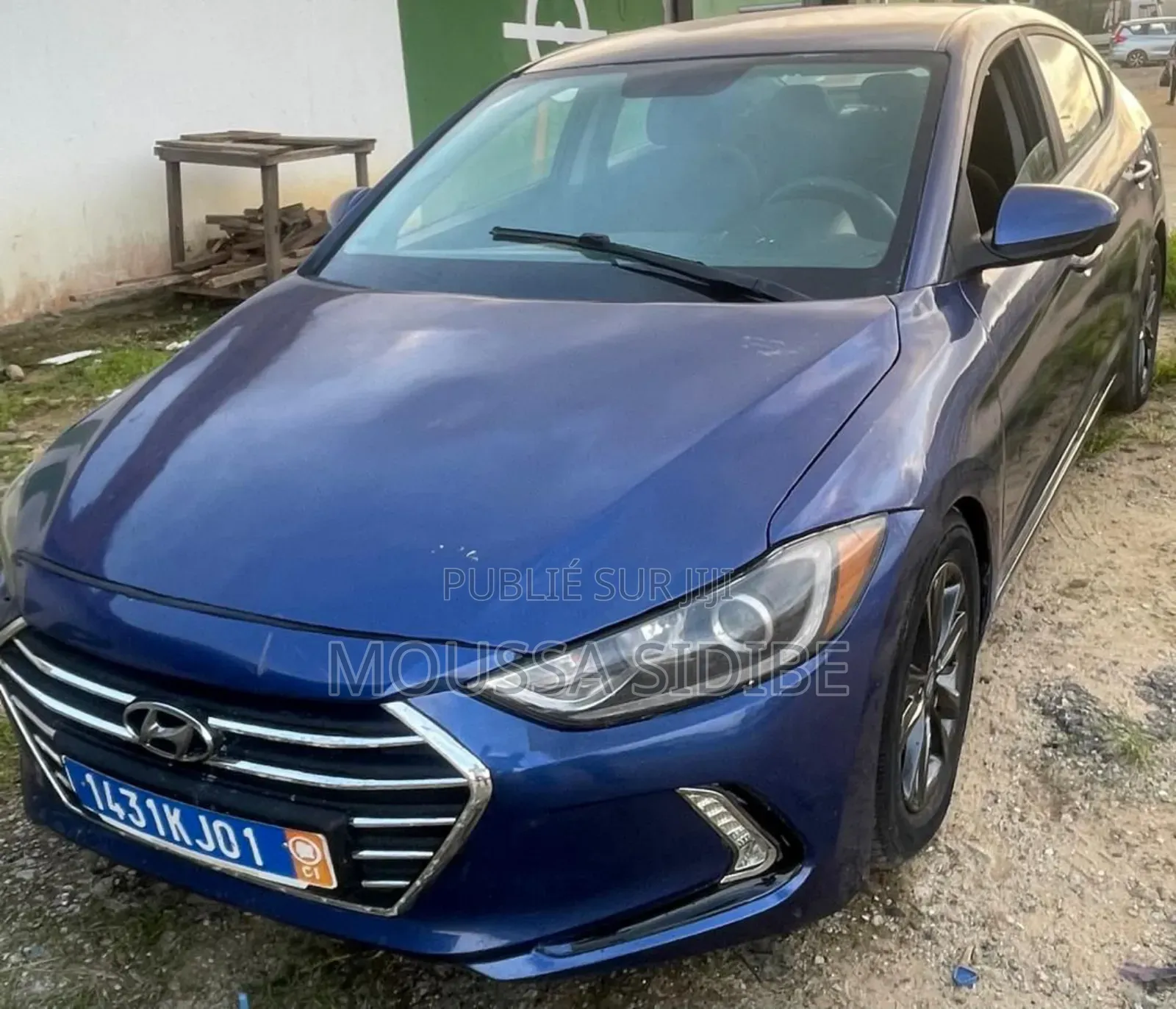Hyundai Elantra ECO Sedan FWD (1.4L 4cyl 7A) 2017 Blue