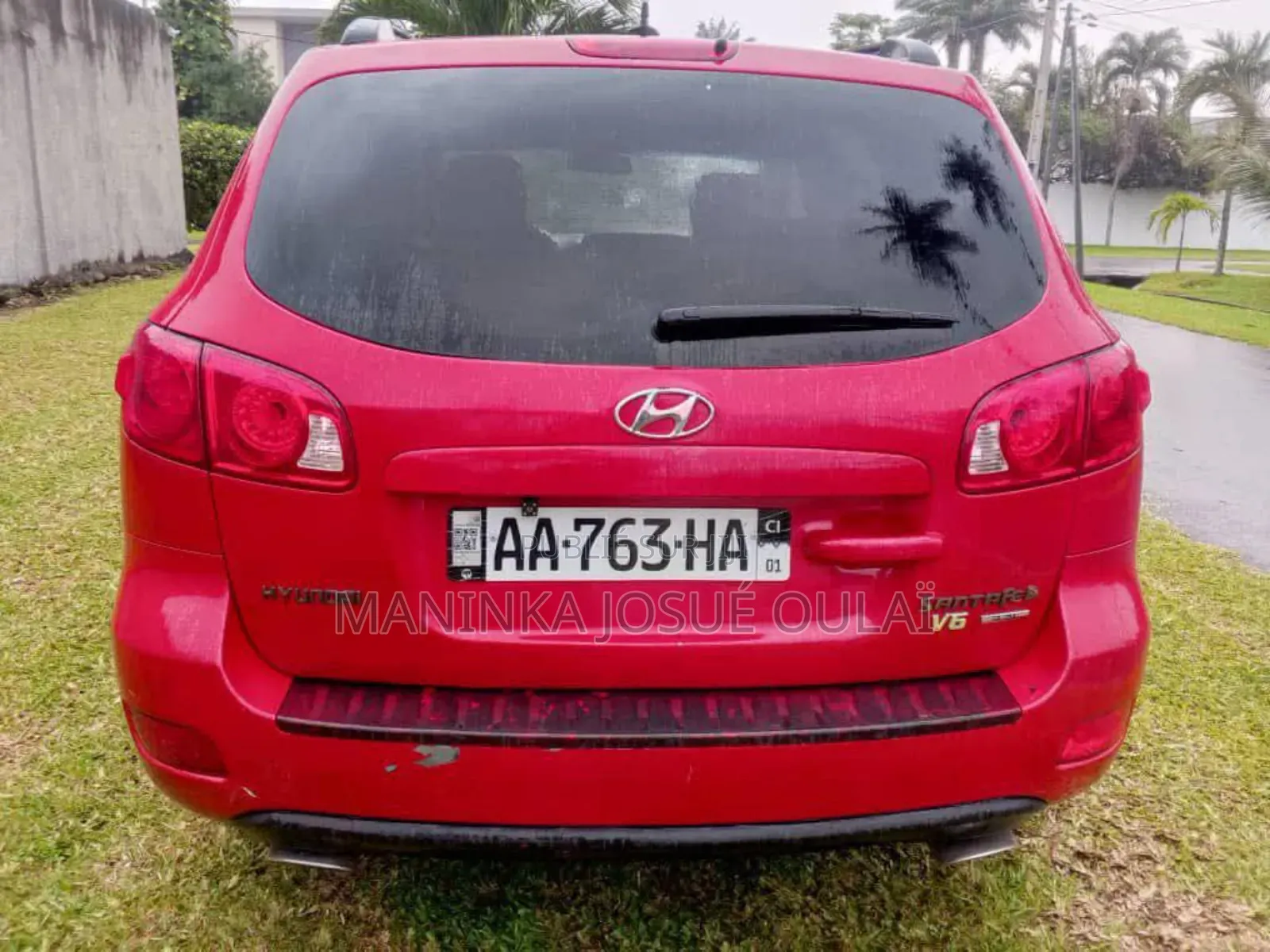 Hyundai Santa Fe 2.4 2008 Rouge