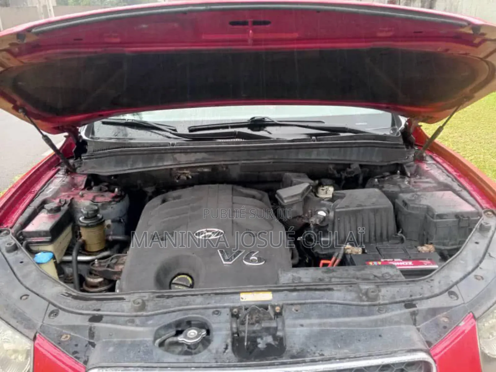 Hyundai Santa Fe 2.4 2008 Rouge