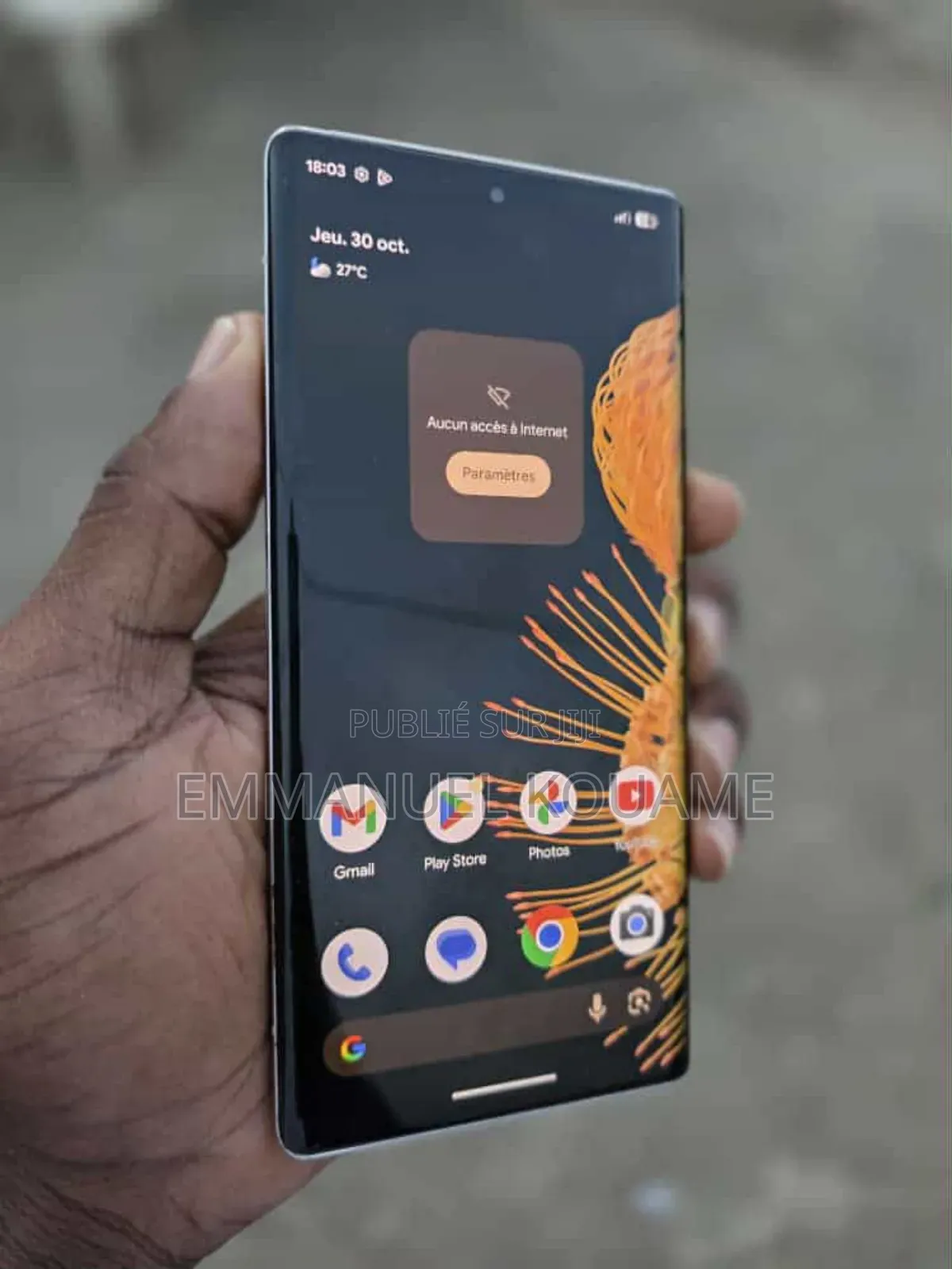 Google Pixel 6 Pro 128 GB Blanc