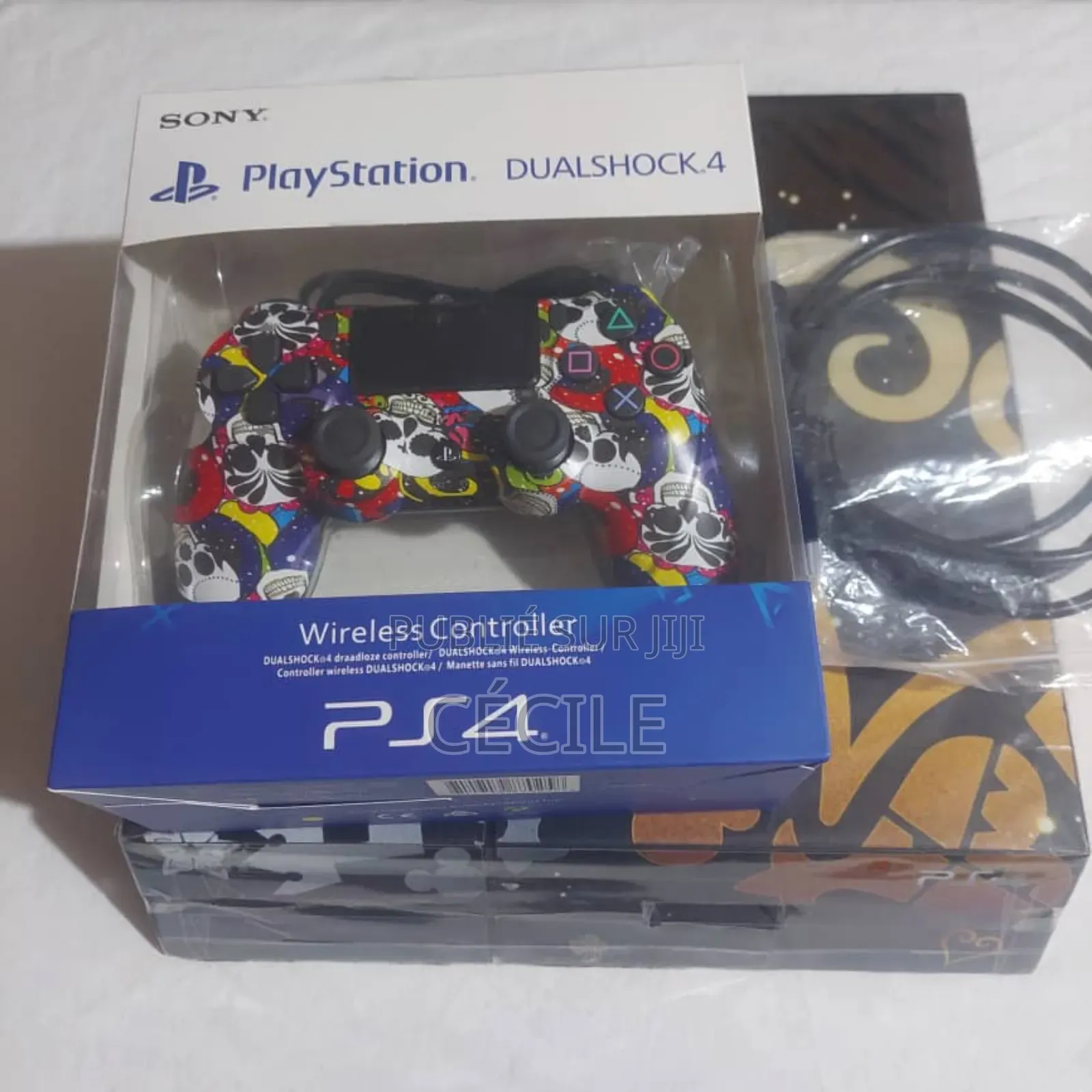 Ps4 Fat Craquer Avec Une Manette Et 8 Jeux
