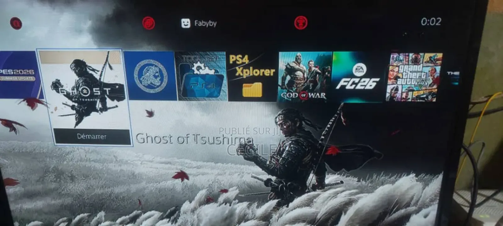 Ps4 Fat Craquer Avec Une Manette Et 8 Jeux