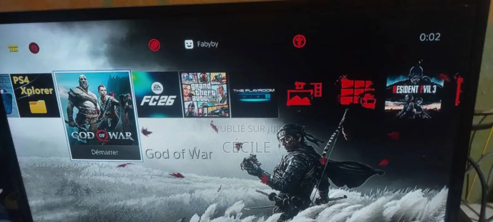 Ps4 Fat Craquer Avec Une Manette Et 8 Jeux