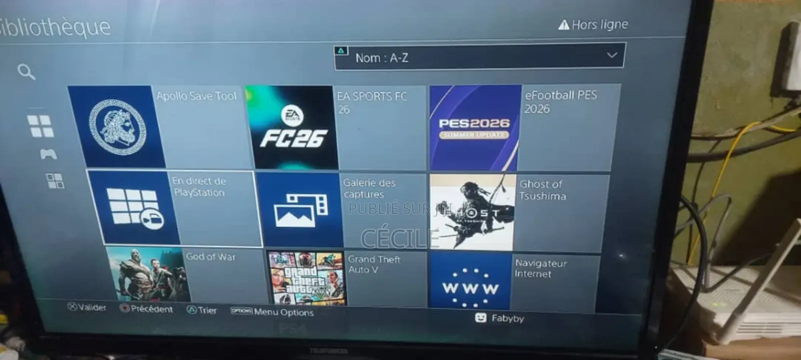 Ps4 Fat Craquer Avec Une Manette Et 8 Jeux