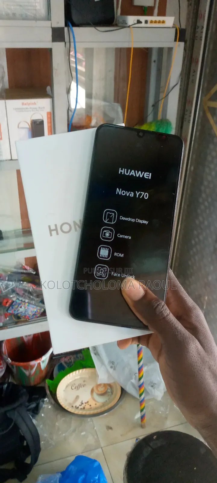 New Huawei Nova Y70 128 GB Black