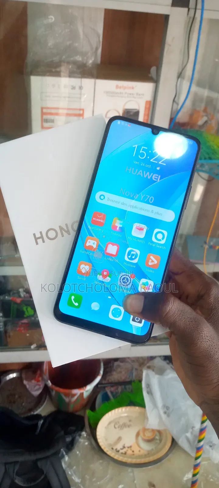 New Huawei Nova Y70 128 GB Black