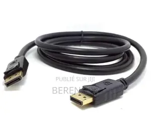 Photo - Câble Displayport Prime Mâle Vers Mâle, 1.8 M, Compatible 