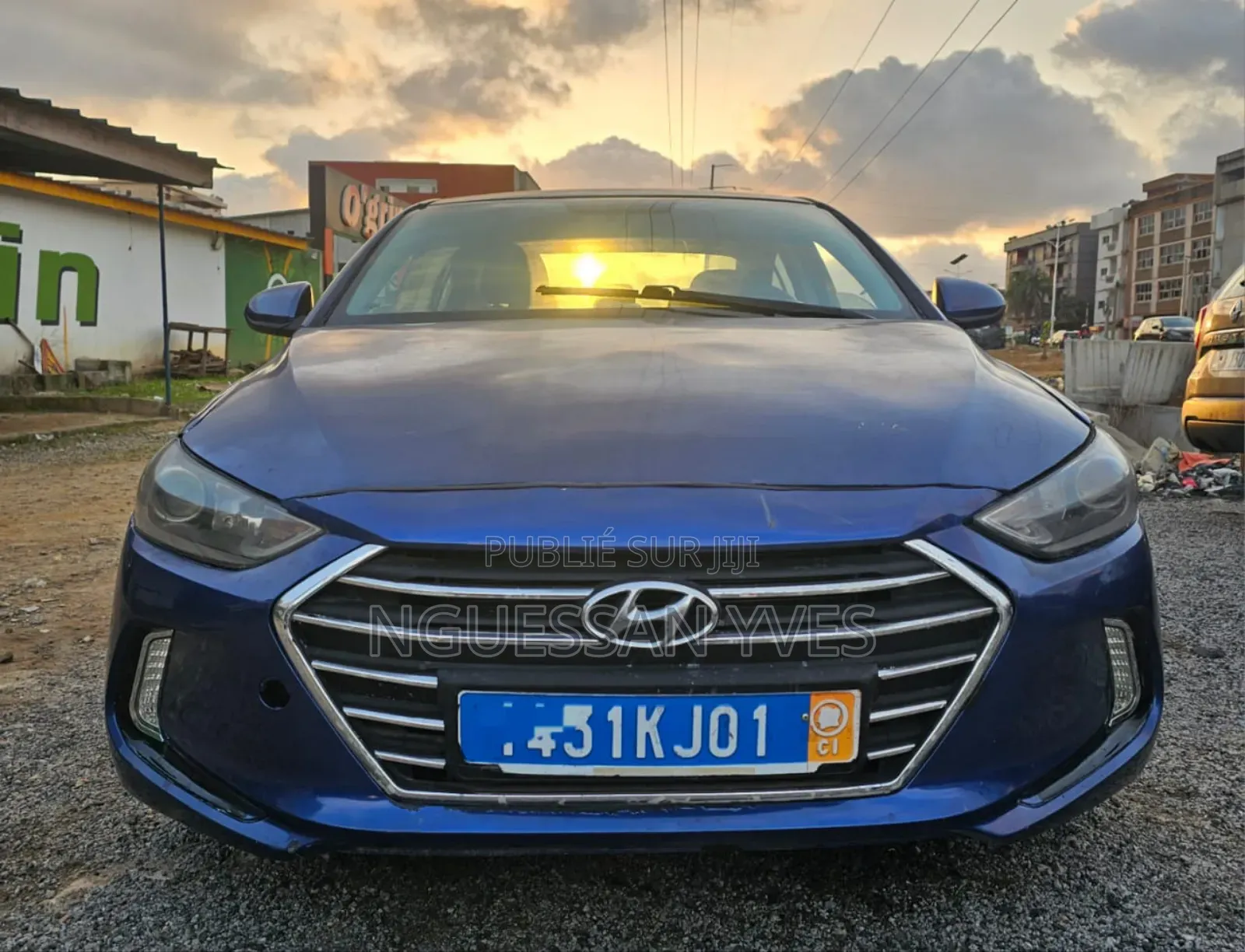 Hyundai Elantra 2017 Blue