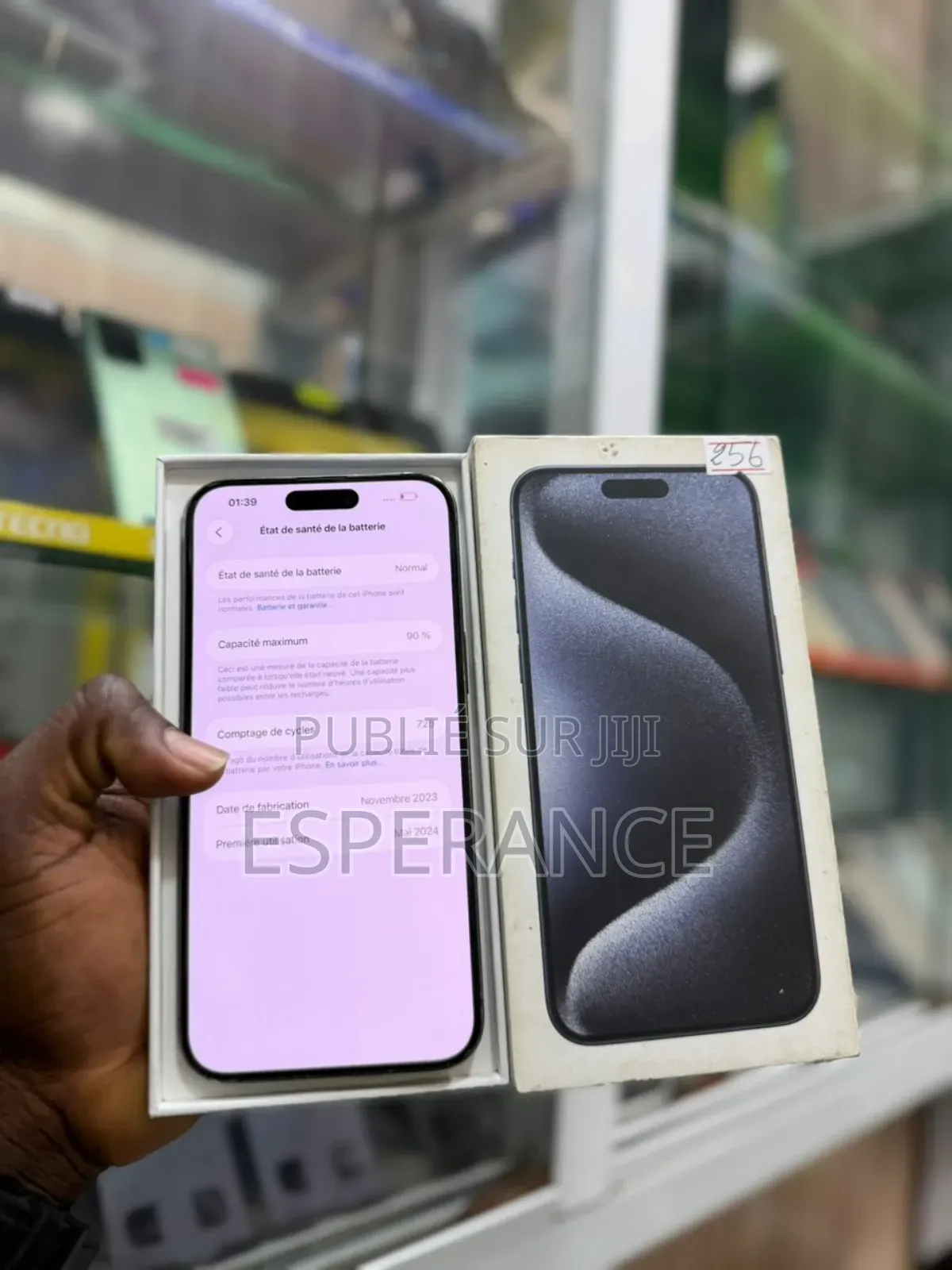 Apple iPhone 15 Pro Max 256 GB Gris