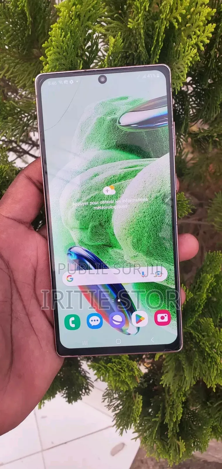 Samsung Galaxy Note 20 5G 128 GB Or rose