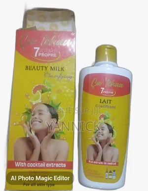 Gel Douche Gommant + Lait Clarifiant , Ça Tchaa