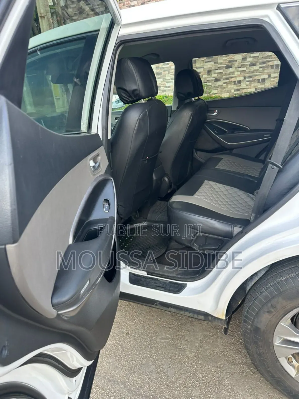 Hyundai Santa Fe Limited AWD 2017 Blanc