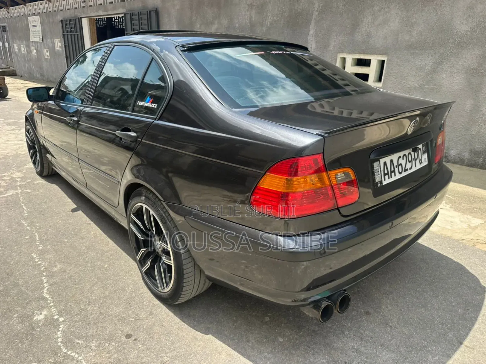 BMW 3 Series 316i RWD 2004 Black