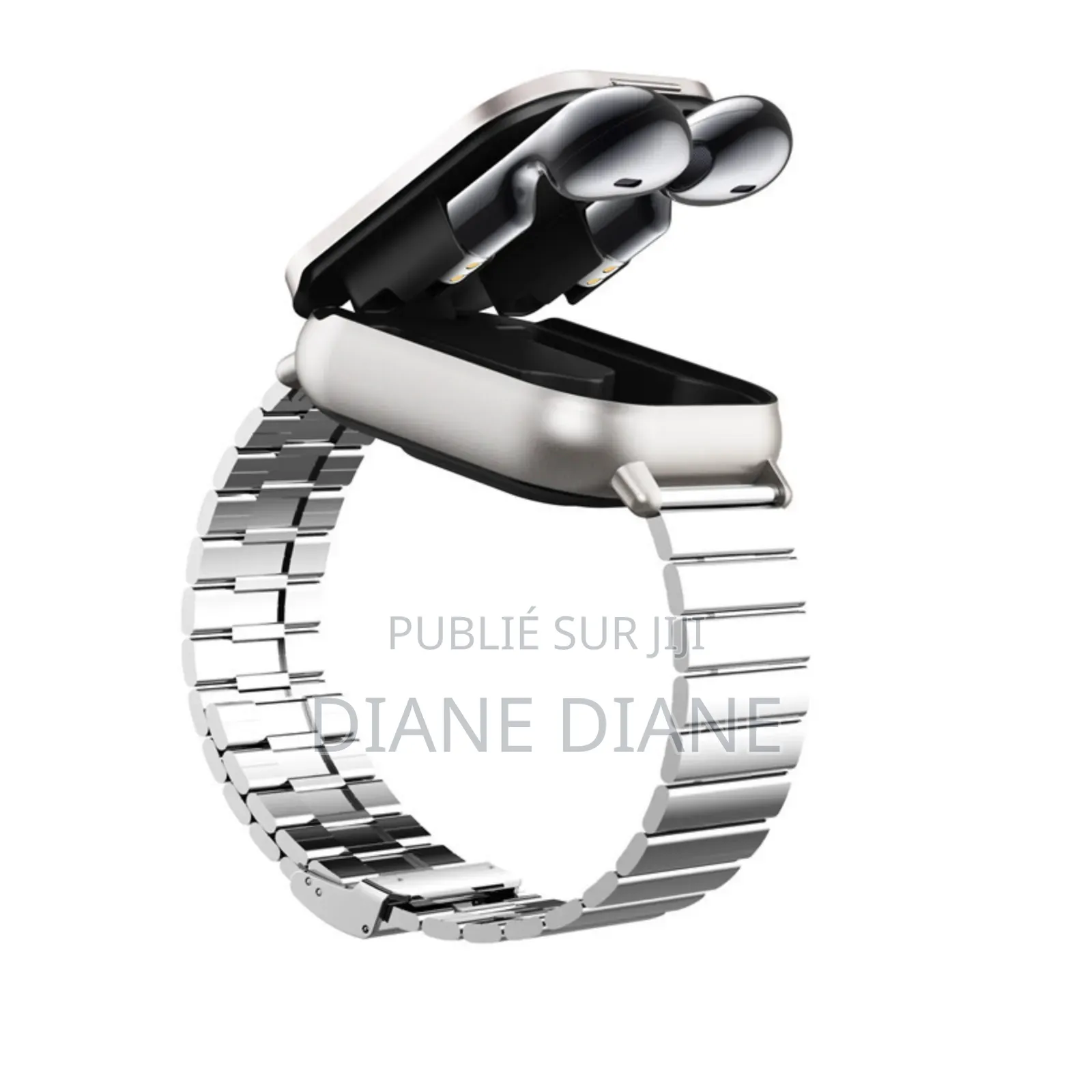 Montre Connectée D8 Avec Écouteurs Bluetooth, Écran Tactile