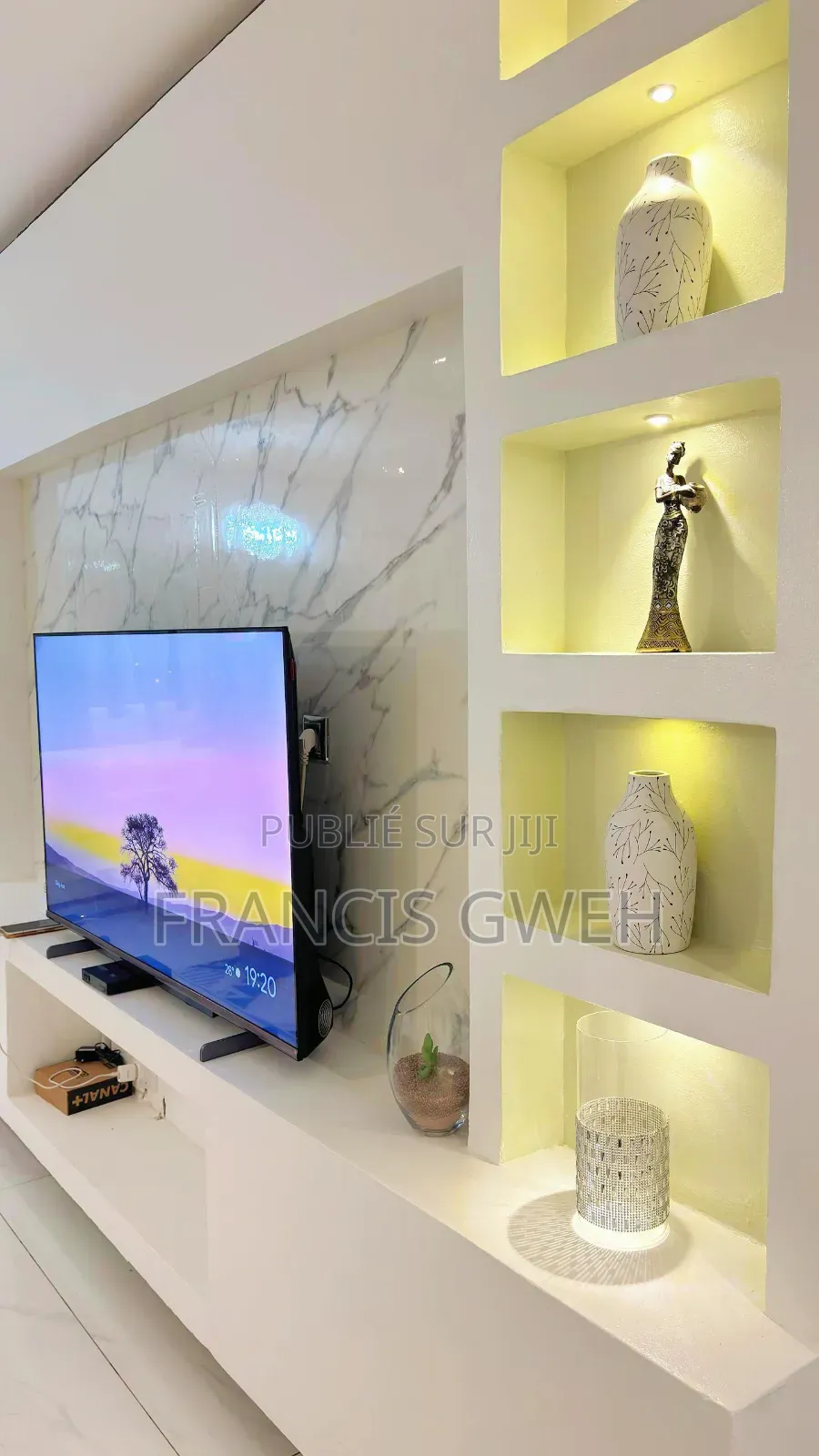 Furnished 3chbre Appartement dans Francis Gweh, Cocody à Louer