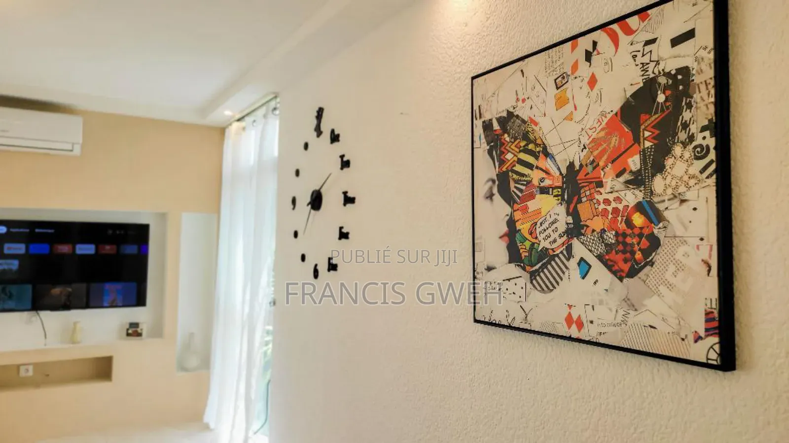 Furnished 4chbre Appartement dans Francis Gweh, Cocody à Louer